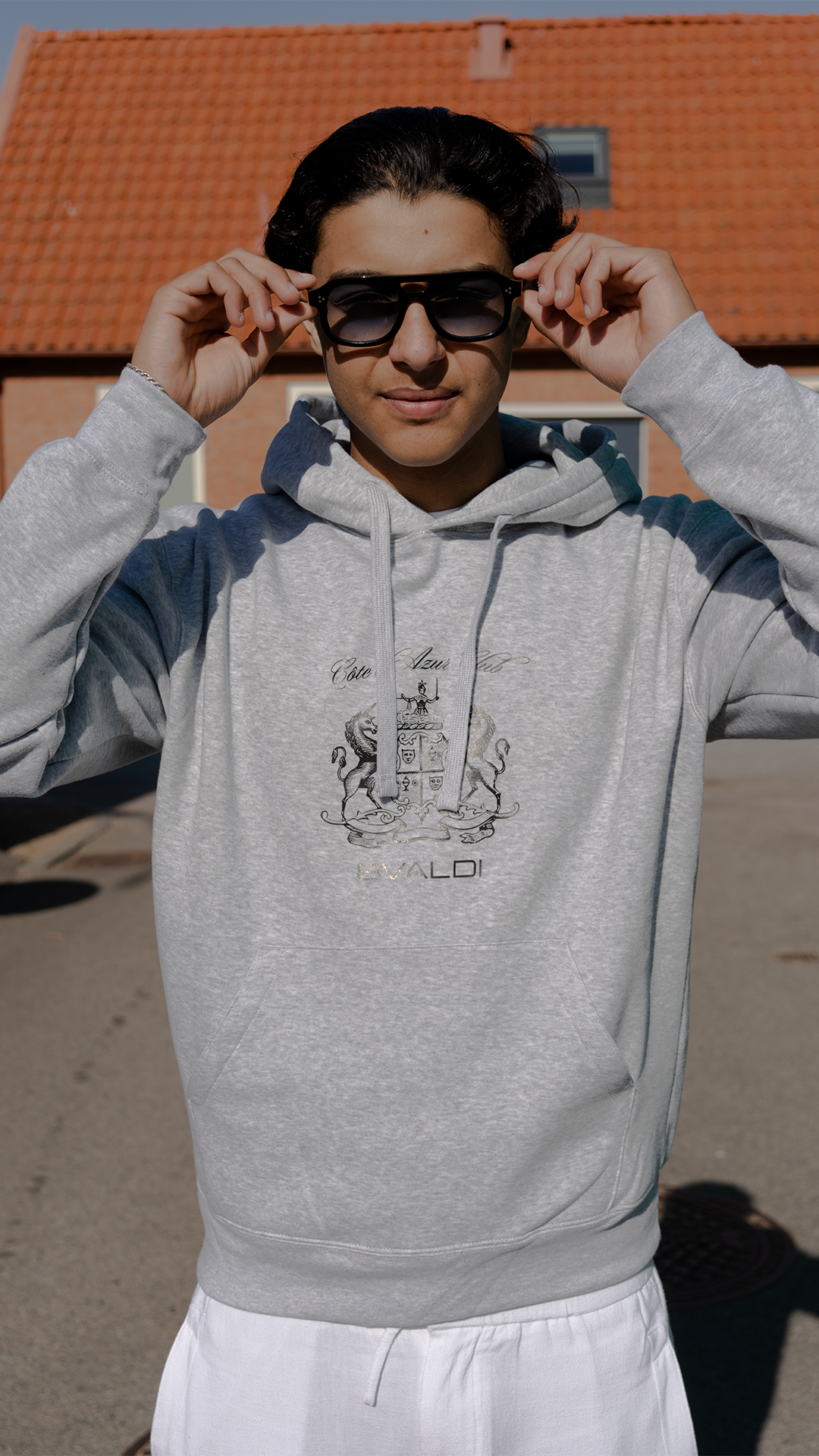 Côte d'Azur Club - Grey Hoodie