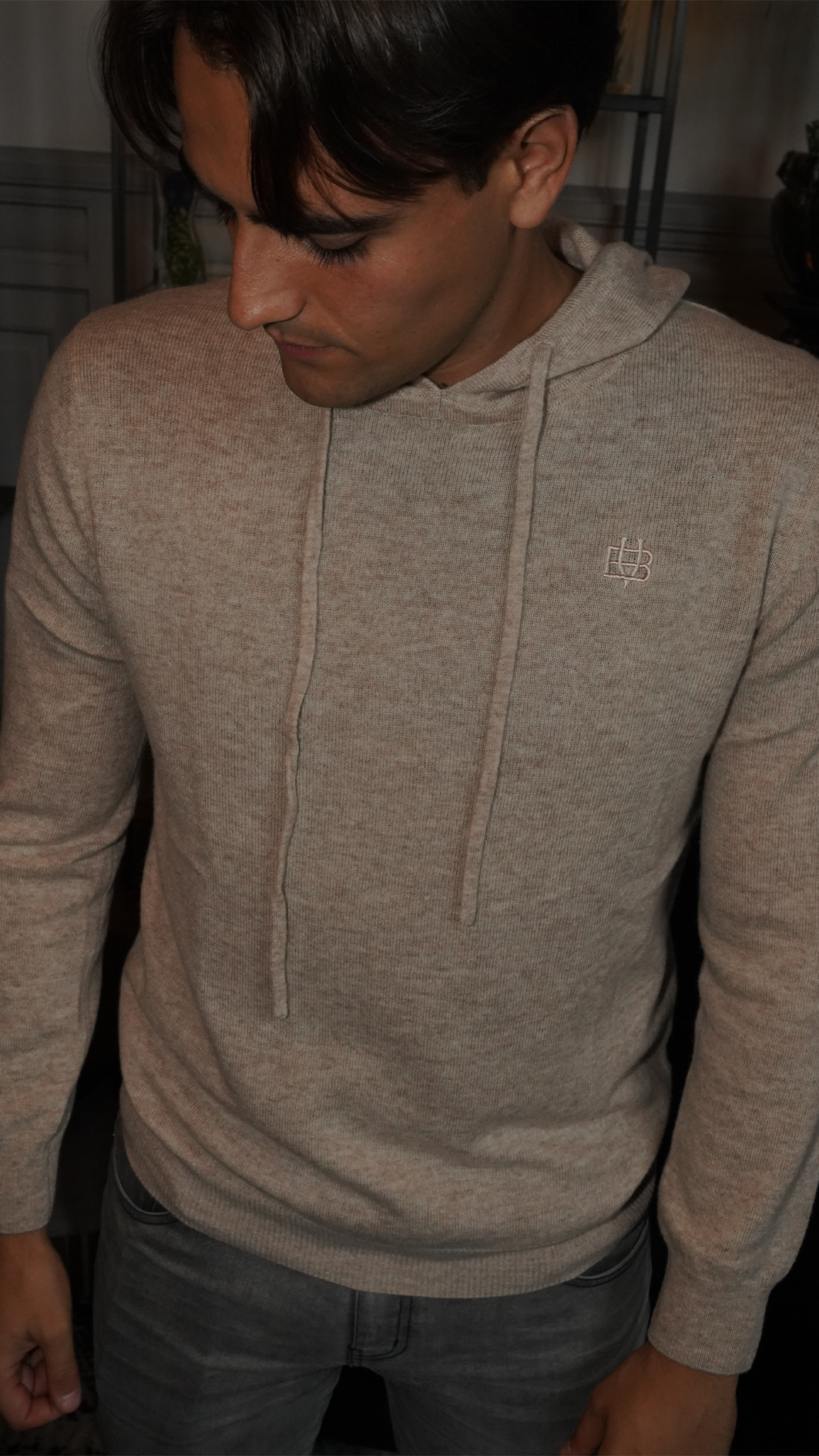 Lusso Morbido - Beige Hoodie