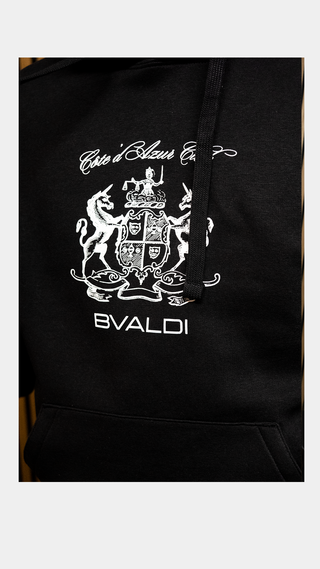 Côte d'Azur Club - Black Hoodie