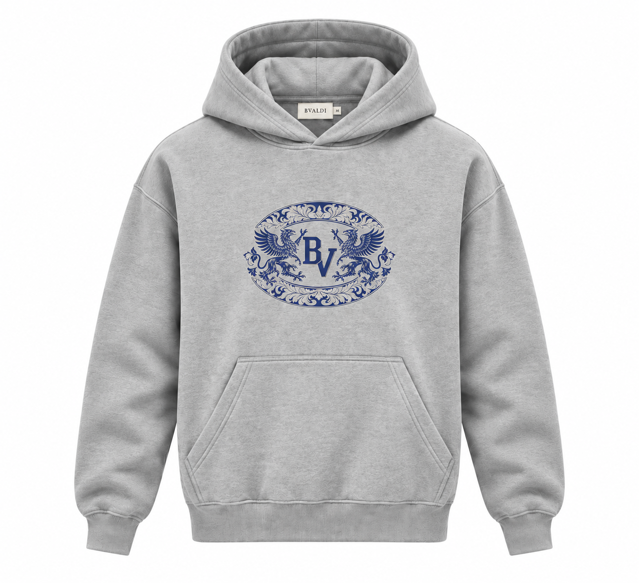 Bvaldi Imperial Crest - Grey Hoodie