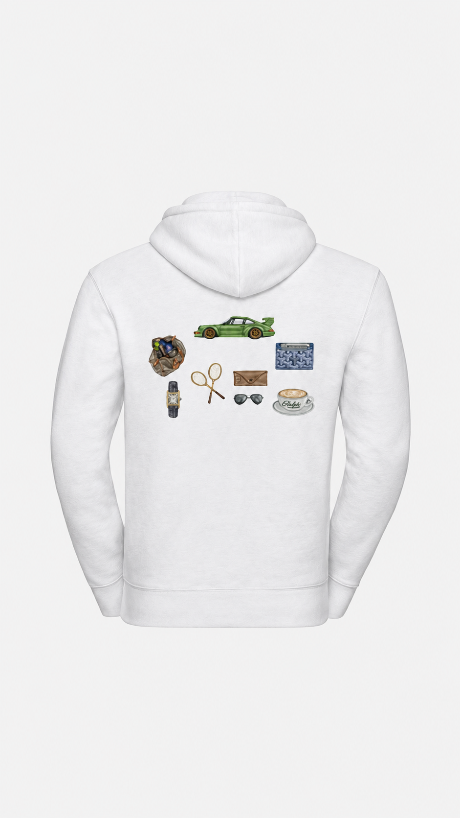Lifestyle - White Hoodie