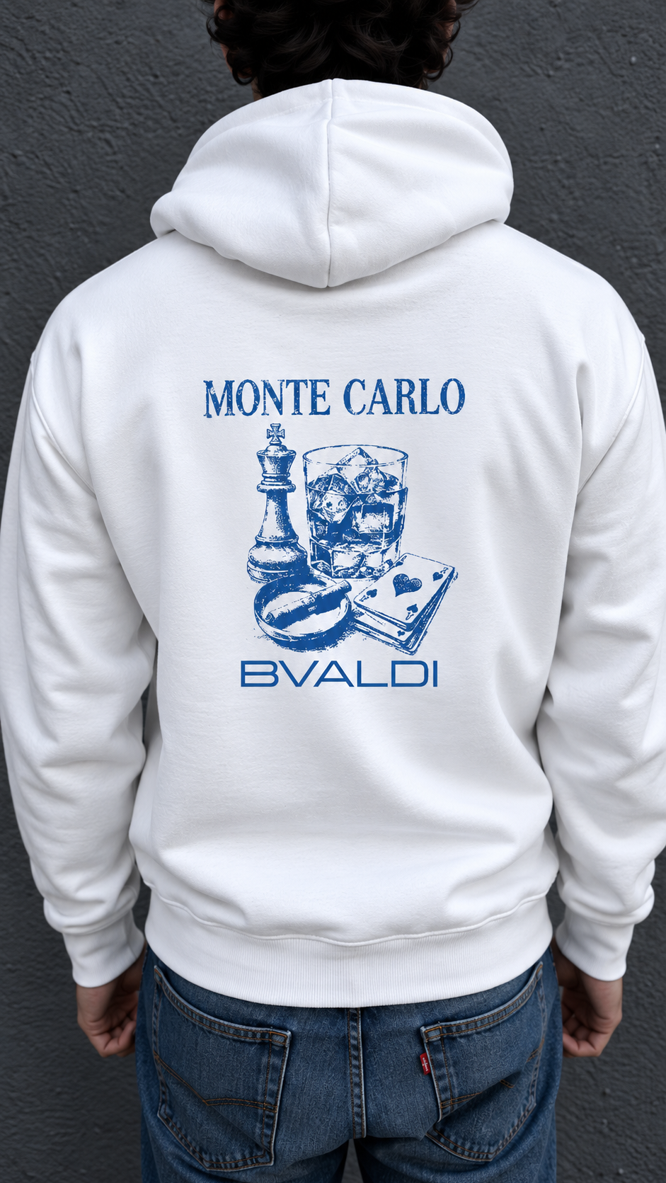 Monte Carlo - White Hoodie