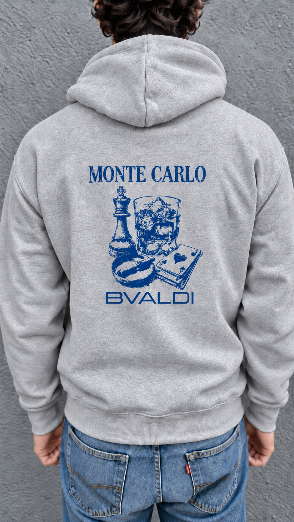 Monte Carlo - Grey Hoodie