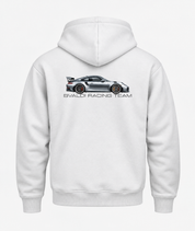 Bvaldi Racing team - White Hoodie