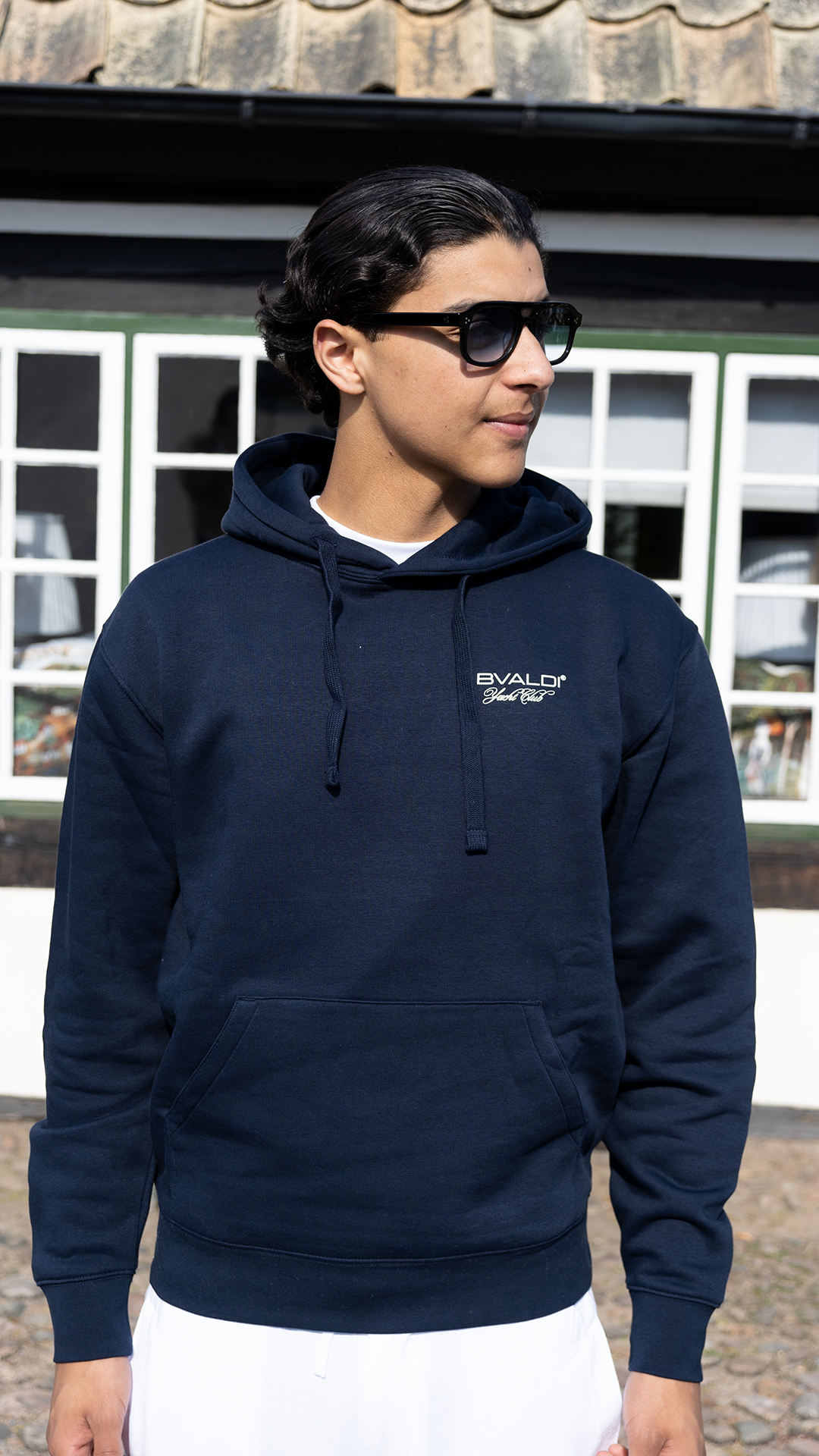 Bvaldi Yacht Club - Dark Navy Hoodie