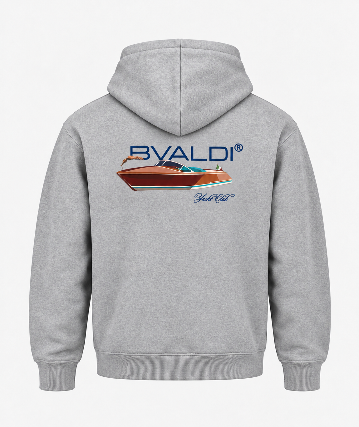 Bvaldi Yacht Club - Grey Hoodie