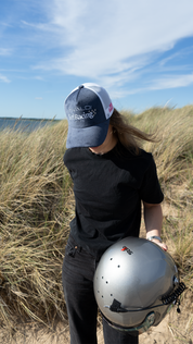 Siri Racing Cap - Navy Blue