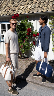 Athletic Club Duffel Bag – Navy Blue
