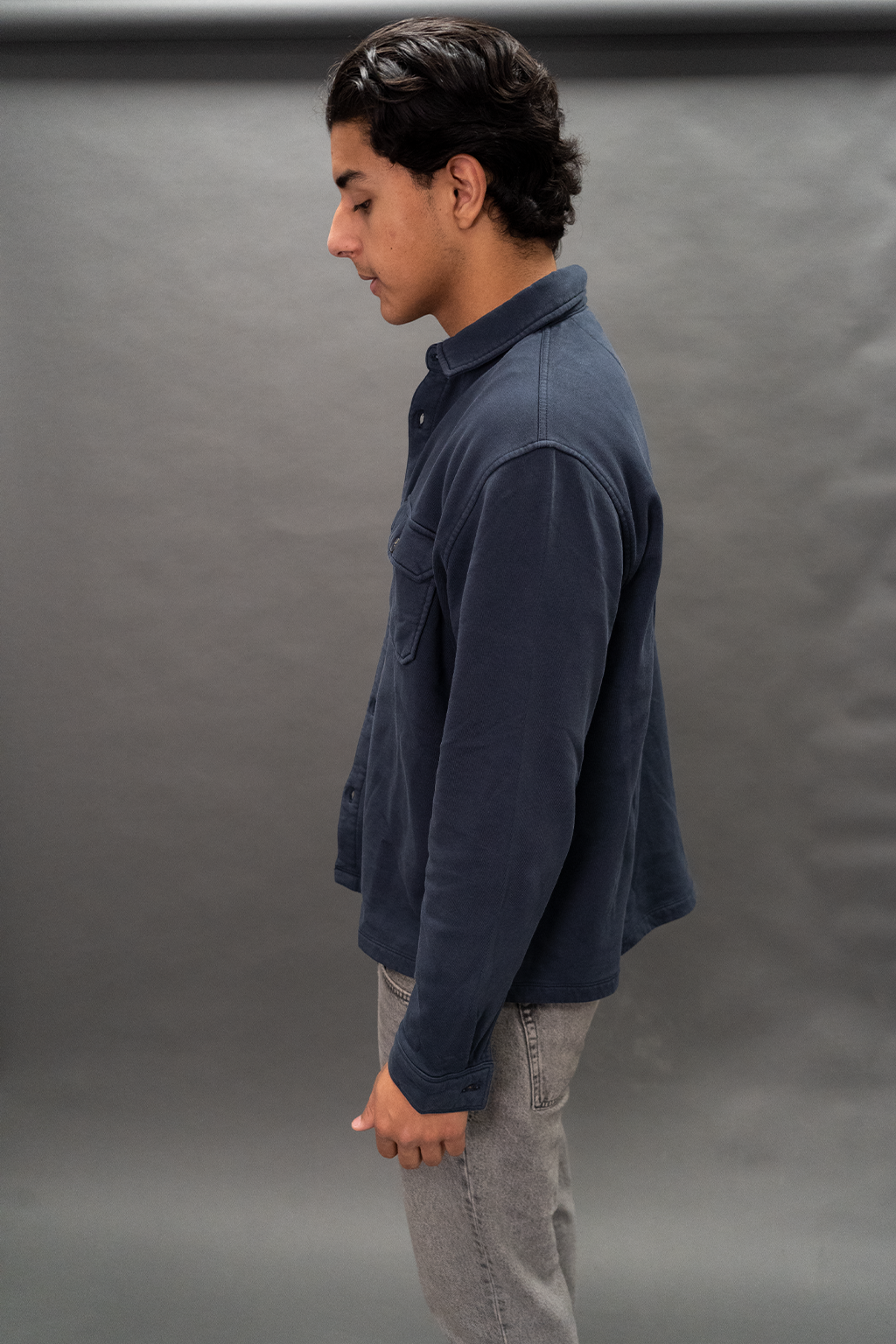 Terra Overshirt - Navy Blue