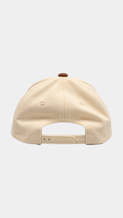 BVALDI Heritage Club Cap - Cream/Brown