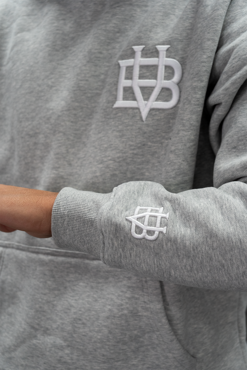 BV Hoodie  - Light Grey