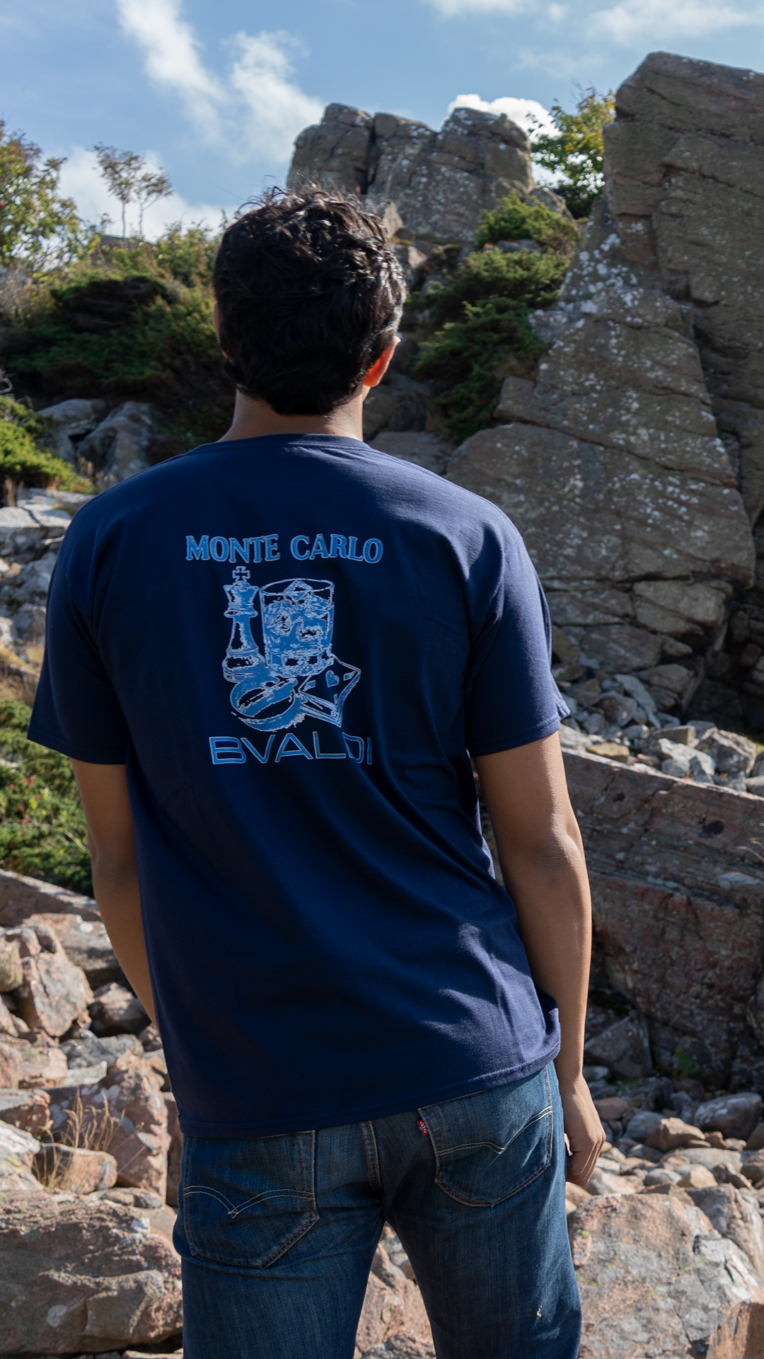 Monte Carlo - Navy Blue