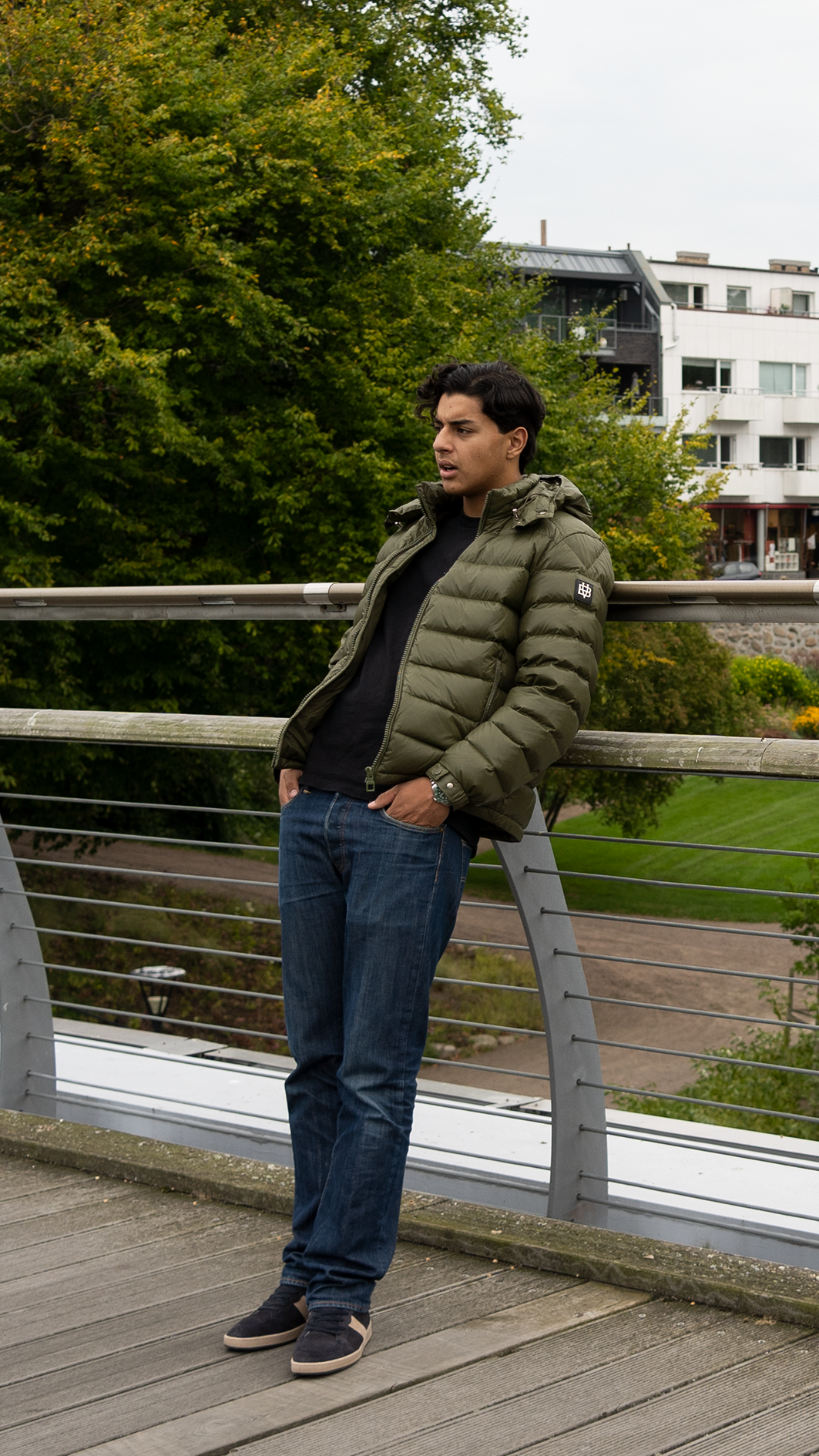 Bv Puffer Jacket - Green