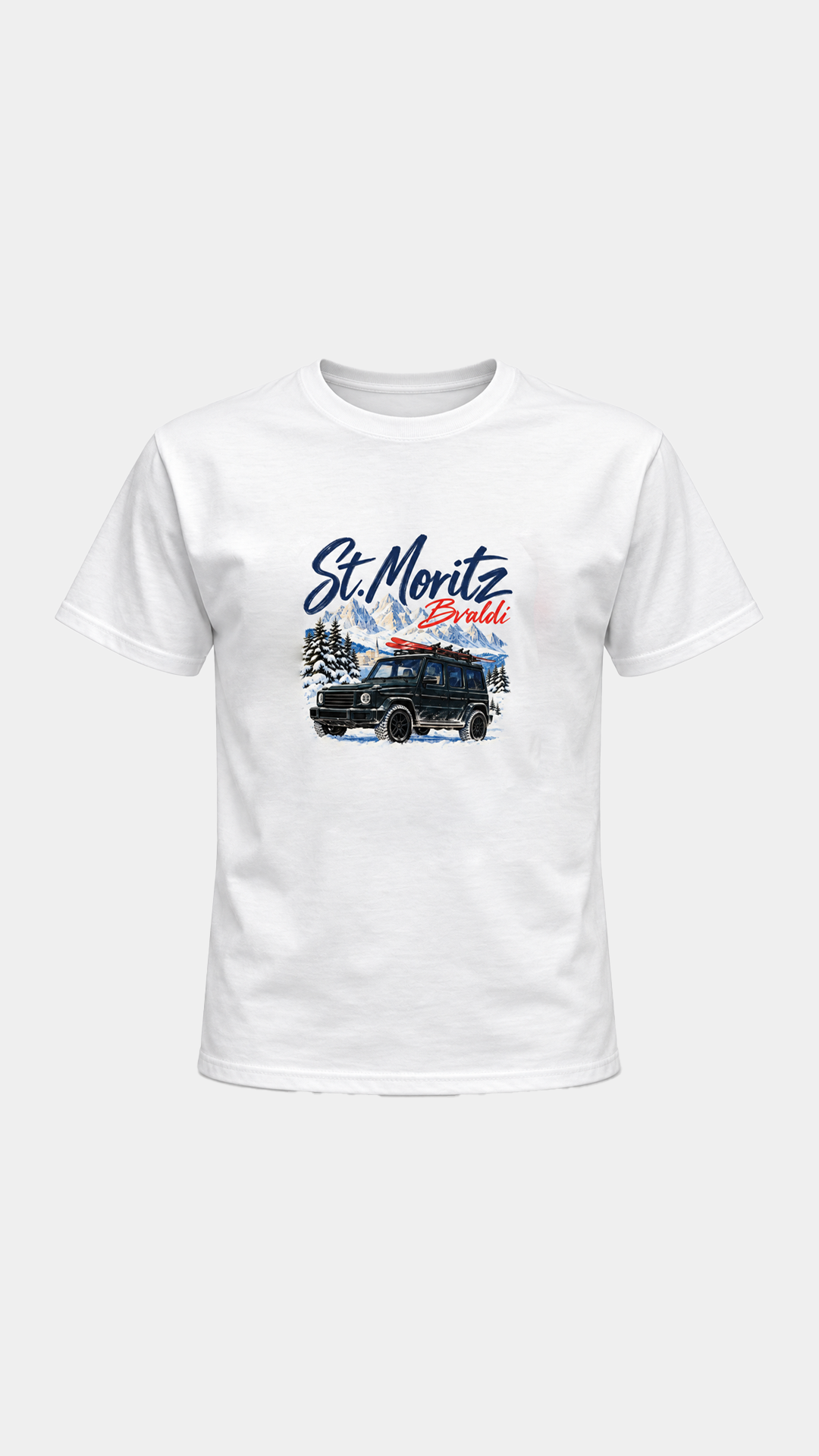ST. Moritz - White T
