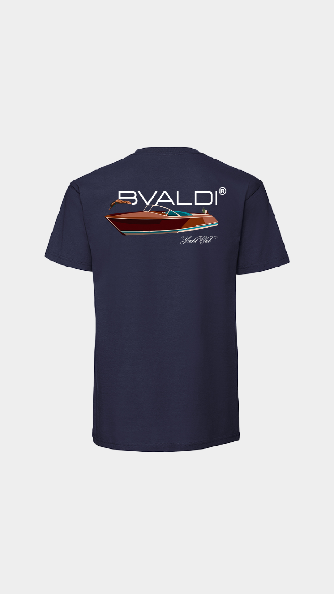 Bvaldi Yacht Club - Dark Navy T-Shirt