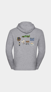 Lifestyle - Grey hoodie