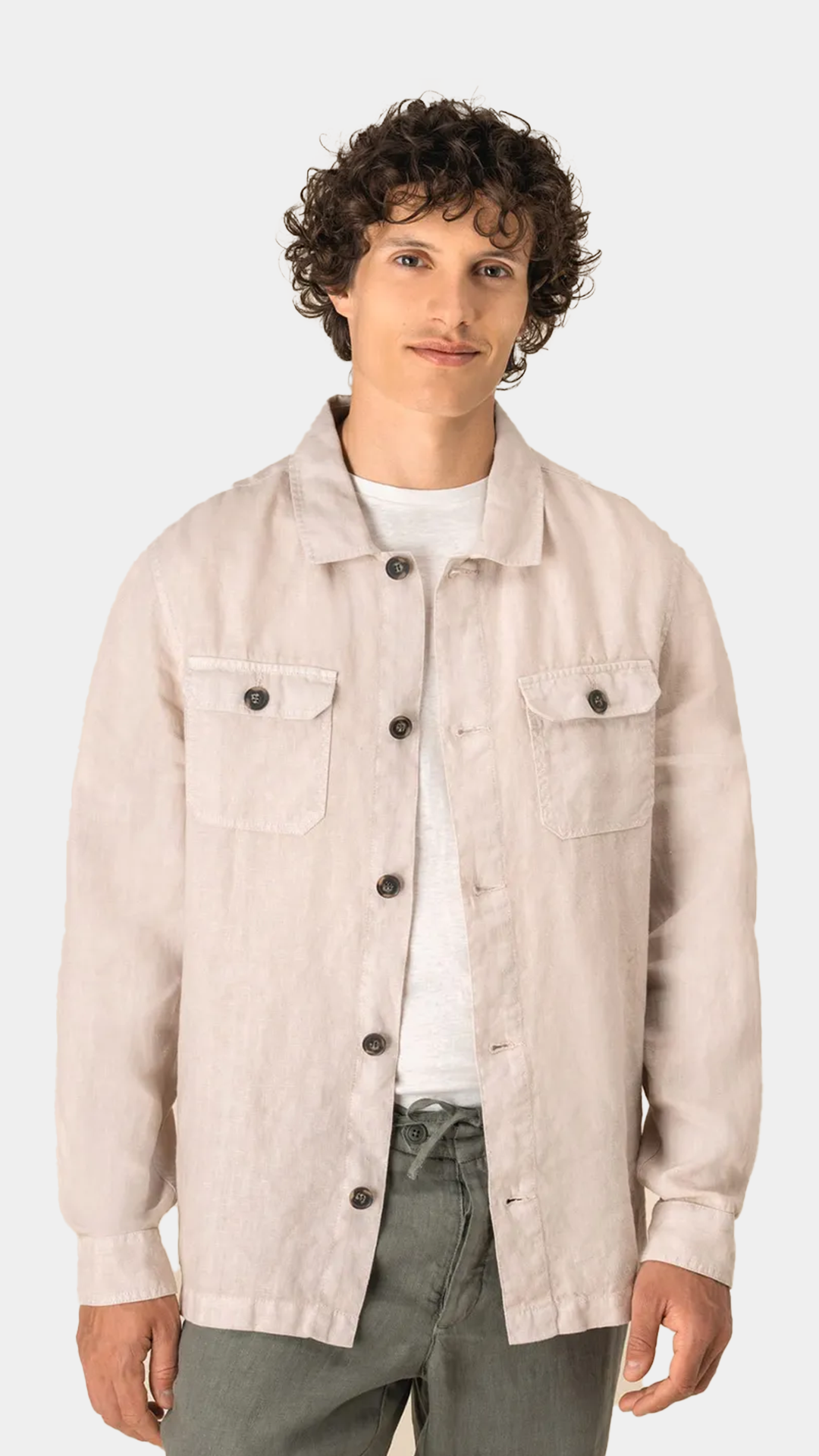 Calma Overshirt - Beige
