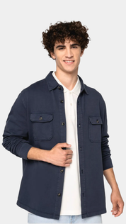 Terra Overshirt - Navy Blue