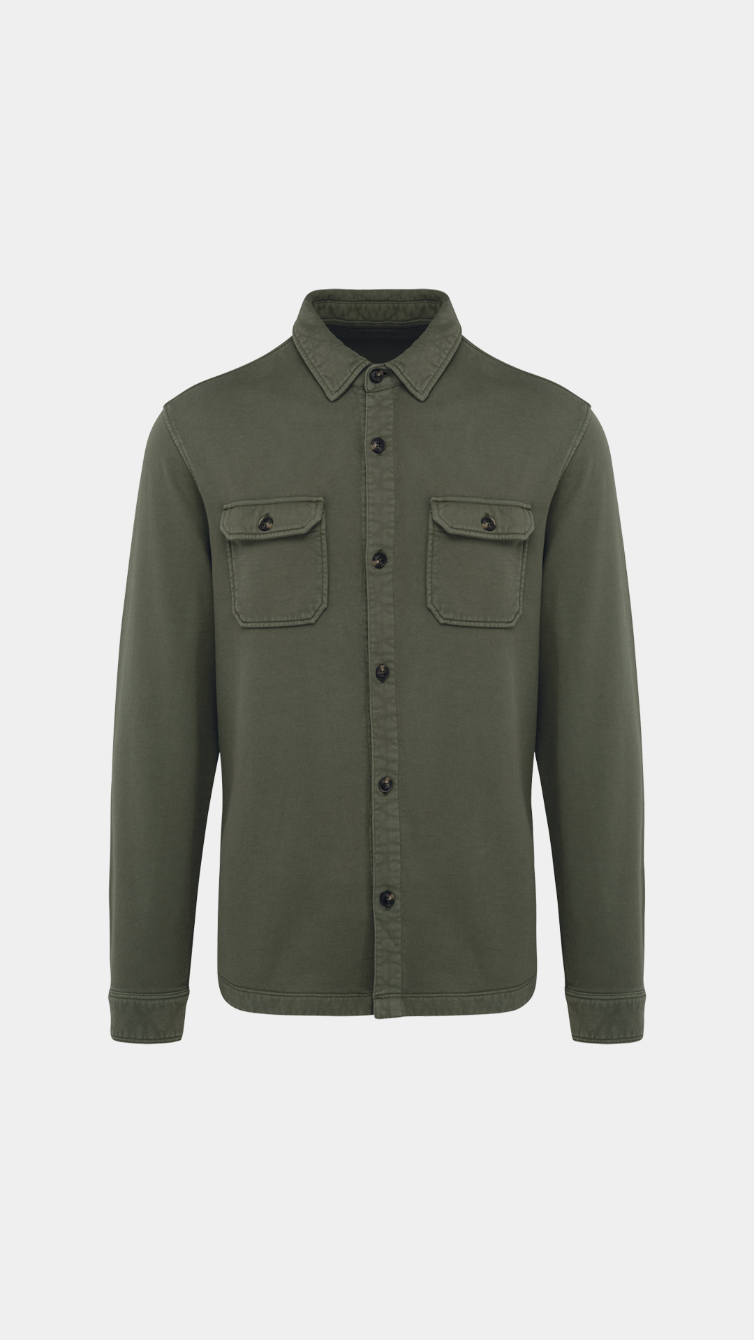 Terra Overshirt - Navy Green