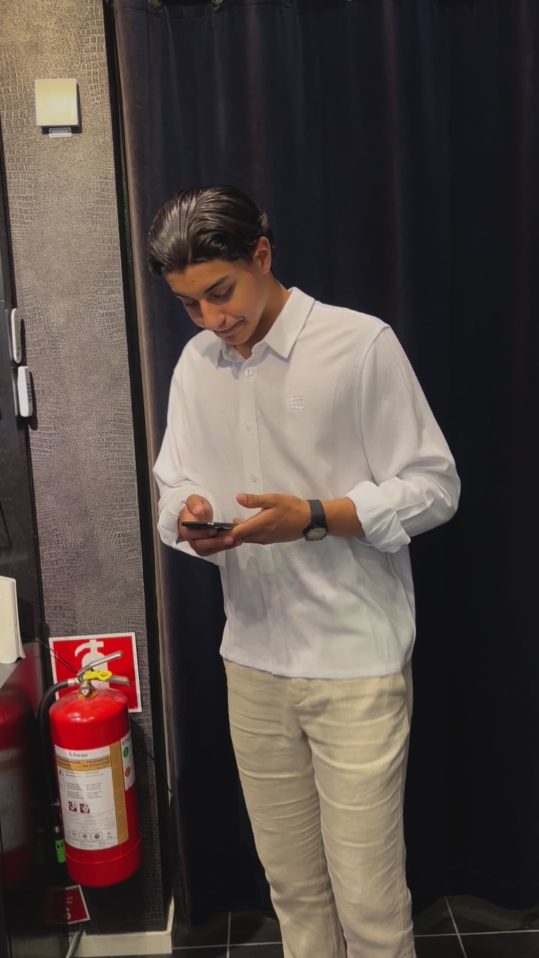 Linen Shirt - White