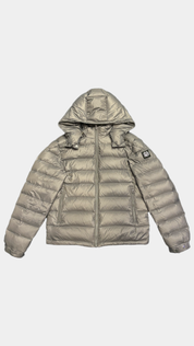 BV Puffer Jacket - Silver