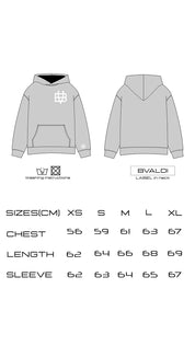 Bv Zip-Hoodie Grey